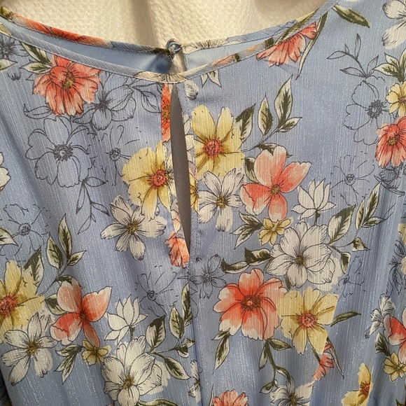 Calvin Klein floral dress Size 12 - Picture 8 of 10